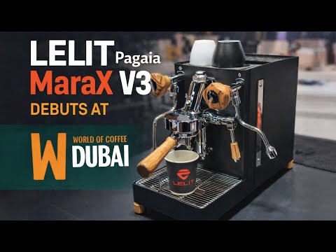 Lelit Mara X V3 - New Era Of Lelit Machines at the World Of Coffee Dubai