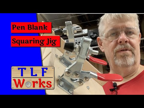 Pen Blank Squaring Jig