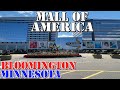 Mall Of America LARGEST Mall In United States Minneapolis Area Minnesota 4K Walking Tour