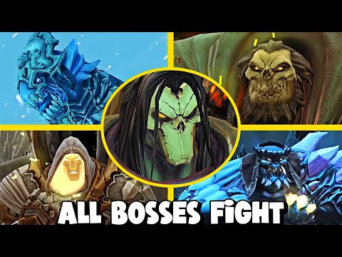 ALL BOSSES FIGHT - DARKSIDERS 2 DEATHNITIVE EDITION