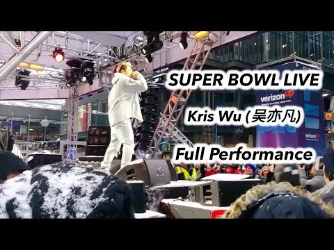 [Vlog][Full Live Performance] Kris Wu (吴亦凡) - Super Bowl Live