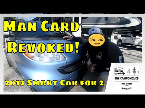 YouTube video about: Can you fit a smart car in a toy hauler?