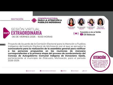 Sesión Extraordinaria