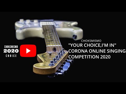 Contestant No.92  CHRIS C ADRIANO I Isn't She Lovely I "YOUR CHOICE,I'M IN" Singing Contest Online20