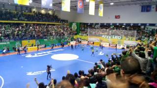 preview picture of video 'UEFA Futsal Cup: Final de jogo Sporting 1 - 0 Inter Movistar @ Odivelas, Portugal'