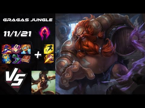 Gragas Jungle vs Nidalee - NA Challenger Patch 14.5.1