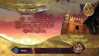 صورة سورة النبأ | تلاوة من الصلاة بصوت الشيخ الحويني