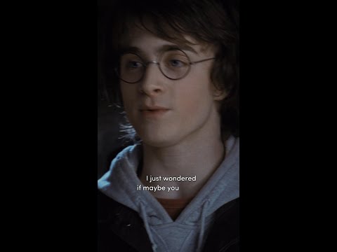 Harry asks Cho to the Yule Ball #HarryPotter #ChoChang