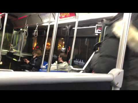 MBTA 2004 Neoplan AN440LF #0464 doors opening and closing