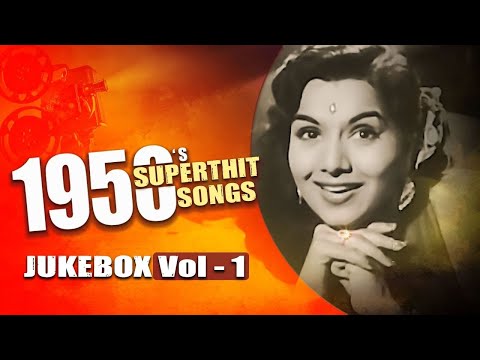 ऐ दिल मुझे बता दे - 1950 Bollywood Romantic Songs Video - Old Superhit Gaane - Popular Hindi Songs