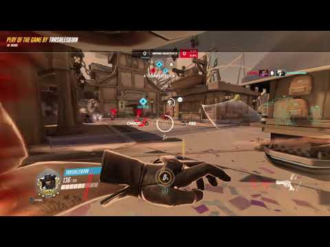 Mccree triple Dead Eye POTG Blizzard World