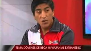 preview picture of video 'TV Perú: Entrevista a Cristian Barrios de Pataz becario de Beca 18'