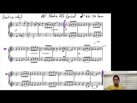 Florida All-State Band 2023 Middle School Trumpet Audition