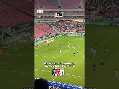 Melhores momentos de Santa Cruz 0 X 0 Sousa. #shorts #santacruz #copadobrasil
