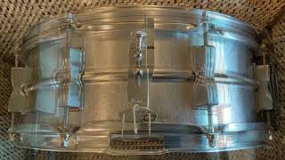 Video thumbnail for Steve Maxwell Drums Ludwig 5x14 Acrolite NOS Series One Prototype by Steve Maxwell Drums