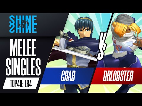 Grab vs DrLobster - Melee Singles Top 48: LR4 - Shine 2022 | Marth vs Sheik