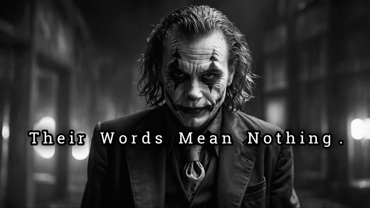 Their Words Mean Nothing When Your Silence Speaks Volumes