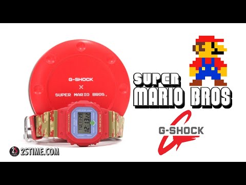 CASIO G-SHOCK DW-5600SMB-4 x Super Mario Bros