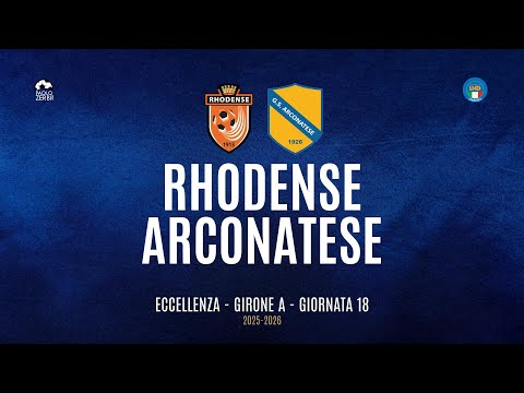 [HIGHLIGHTS] Eccellenza Girone A 25/26 | Giornata 18 | Rhodense - Arconatese