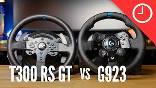 Well, this wasn’t what I expected: Logitech G923 vs Thrustmaster T300RS GT Well, this wasn’t what I expected: Logitech G923 vs Thrustmaster T300RS GT