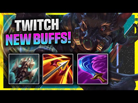 THIS KOREAN CHALLENGER TRIES TWITCH WITH NEW BUFFS! - Korean Challenger Plays Twitch ADC vs Ashe!