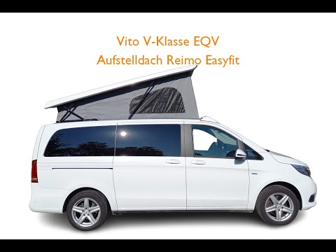 Aufstelldach oder Schlafdach nachrüsten beim Mercedes Vito V-Klasse und EQV Aktivcamper