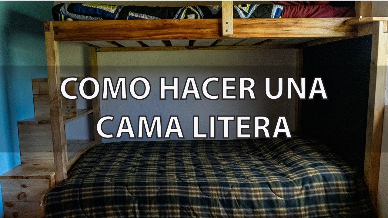 Watch Cómo hacer una cama litera super fácil Now Cómo hacer una cama litera super fácil