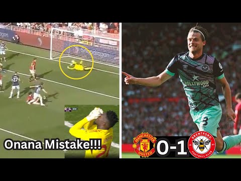 OMG 😱 Onana mistake to Jensen goal vs Man United | Man United vs Brentford.