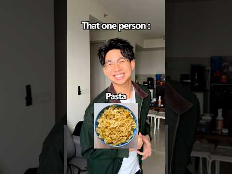 We just pasta all the way