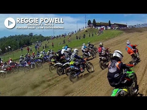 HELMET CAM: Reggie Powell - 125cc 2 Stroke / Pleasure Valley LL Regional