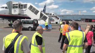 preview picture of video 'Erstflug Hamburg Airways Saarbrücken - Antalya'