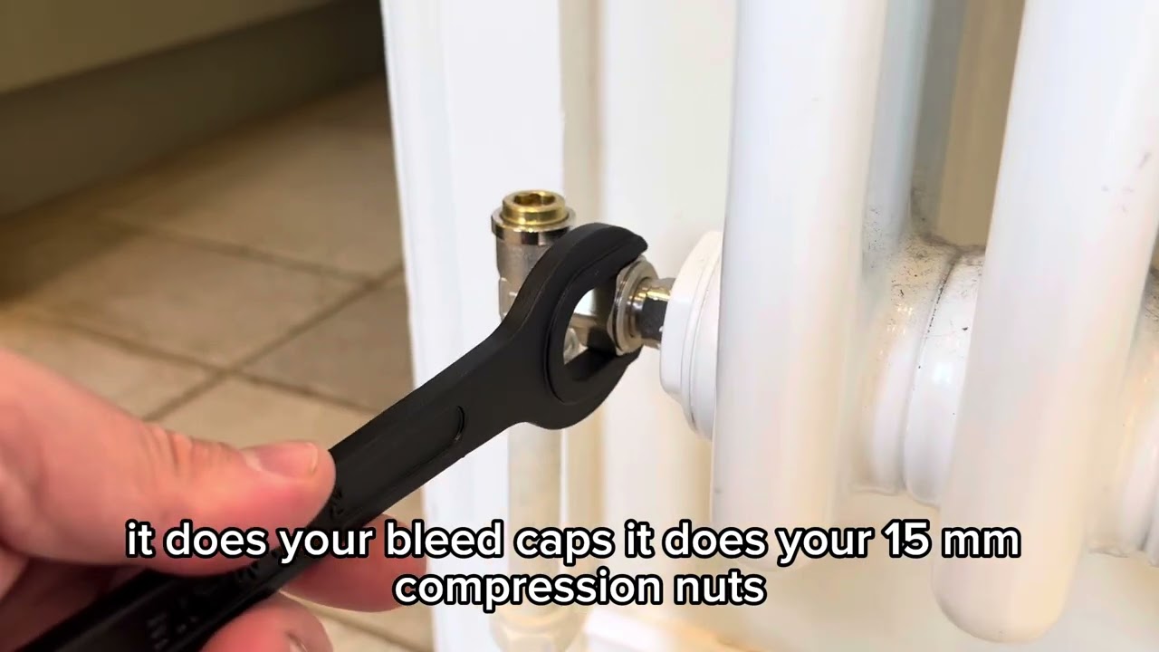 RadMate radiator fitting demonstration