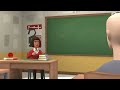 Classic Caillou Shows His Middle Finger At Ms Green Grounded
