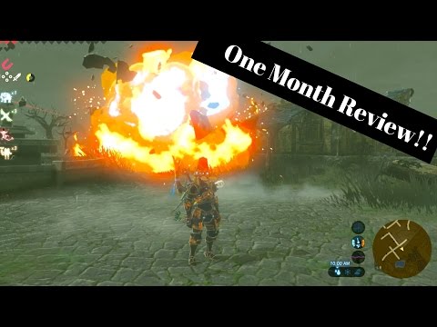 Zelda Breath of the wild: One month later review