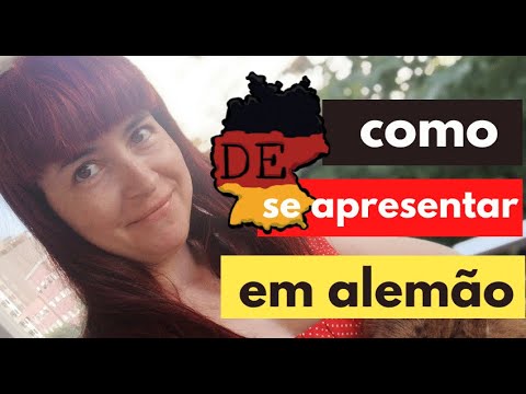 ? Como se Apresentar em Alemão | Aula para Brasileiros Iniciantes | Primeiro Contato com o Alemão