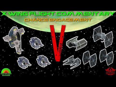 X Wing Flight Commentary - Game 60 - Separatists V Empire