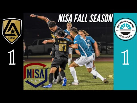 LA FORCE vs Cal United | Nisa Fall Season | Highlights