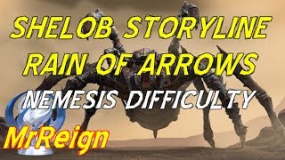 Middle Earth Shadow Of War -  Rain Of Arrows - Nemesis Mode Walkthrough - Shelob Story line
