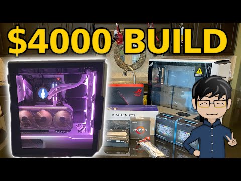 $4000 PC Build! Ryzen 9 5900X, RTX 3080 ASUS ROG STRIX, Phanteks P500A