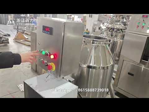 ss304 100L rotating drum powder mixer