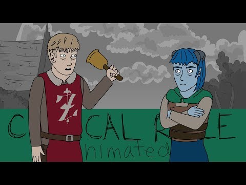 Critical Role Animated - Jester and the Town Crier