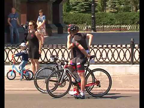 Около сотни велосипедистов покоряли трассу Чемпионата Курской области