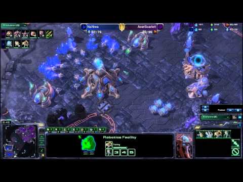 StarCraft 2: PvZ NaNiwa vs Scarlett