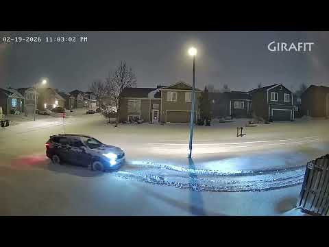 Car Stuck in Snow Feb 19 2026