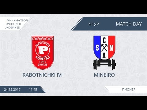 AFL17. Futsal. Day 4. Rabotnichki ivi - Mineiro