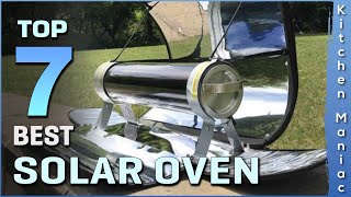 Best Solar Oven | Perfect for Backpacking, Camping, Hiking, Family Party | Top 7 Review 2025