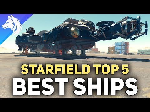 Starfield BEST SHIPS - The 5 Most Overpowered Ships (Attack, Defence & Cargo)