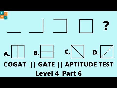 PRACTICE TEST LEVEL 4 PART 6 || COGAT || GATE || JOB APTITUDE TEST