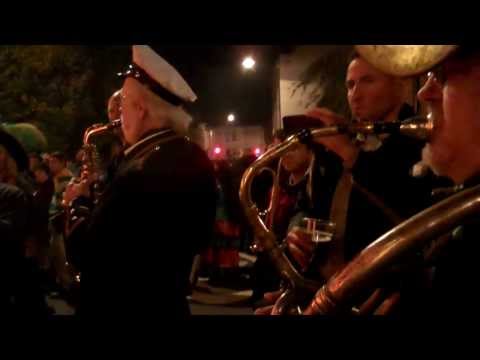 Lewes Bonfire 2013 - The Expedient Brass Band  - The Old Rugged Cross