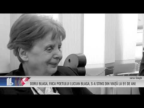 DORLI BLAGA, FIICA POETULUI LUCIAN BLAGA, S-A STINS DIN VIAȚĂ LA 91 DE ANI
